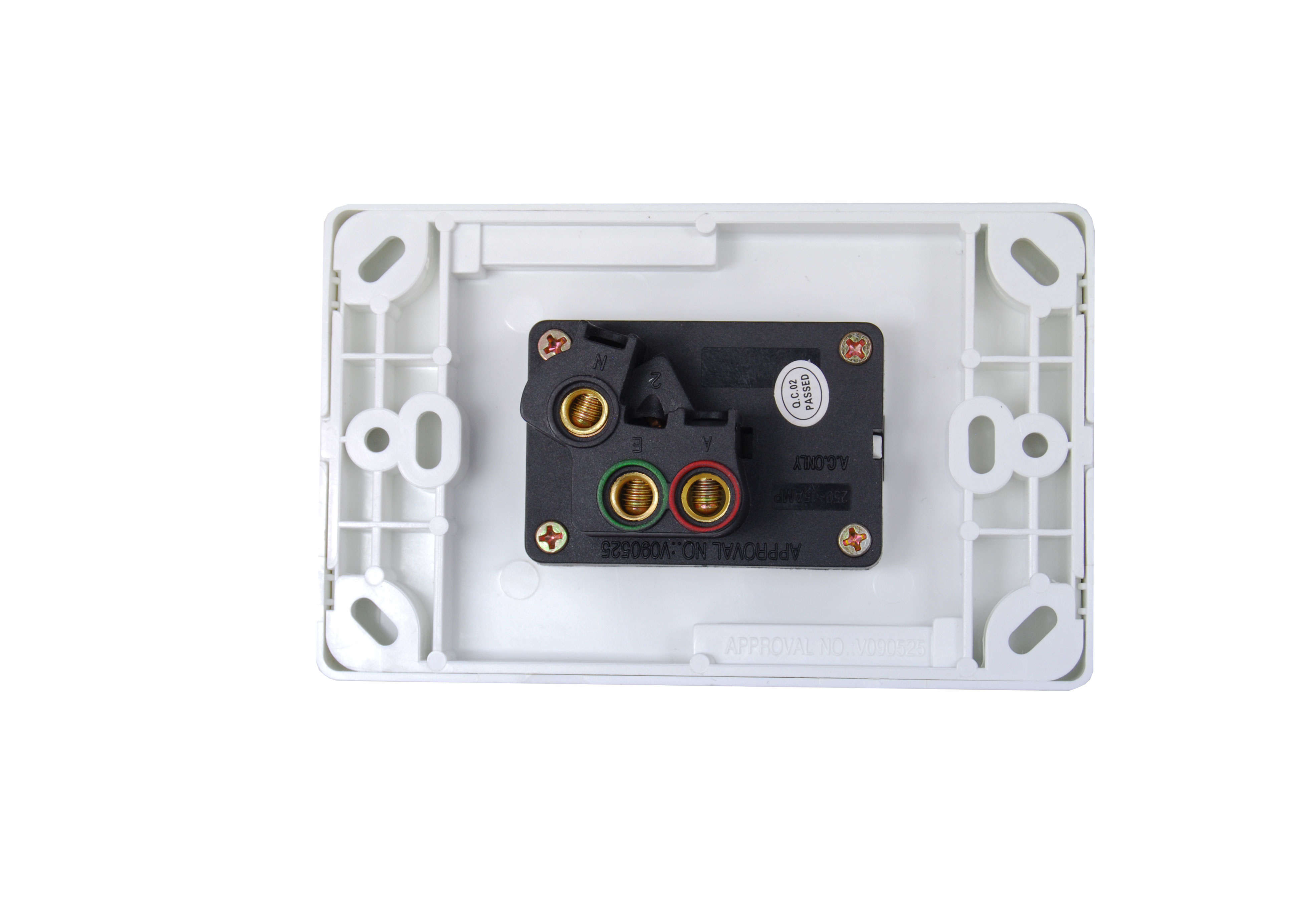 Single Power Point Classic 15Amp Horizontal